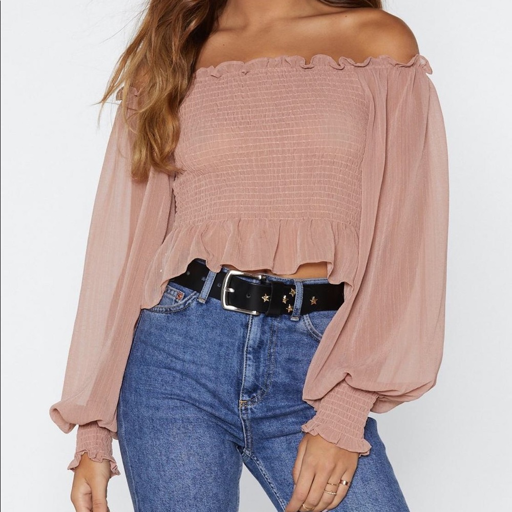 Off the shoulder top